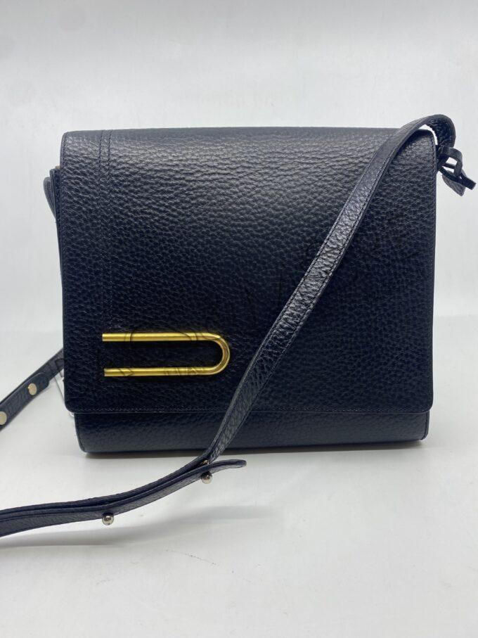 Delvaux Crossbody vintage zwarte tas