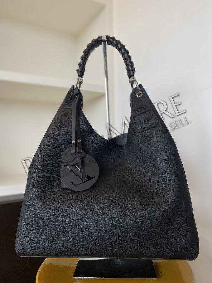 Louis Vuitton schoudertas Carmel Mahina noir