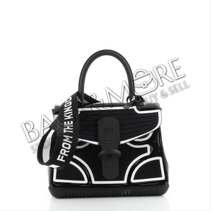 Delvaux Brillant MMS The Champion Black and White met bandolière... nieuwstaat